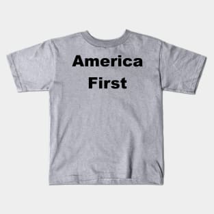 America First Kids T-Shirt